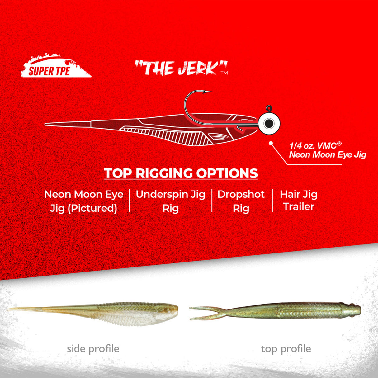 Rapala CrushCity The Jerk 18 cm jigi 3 kpl/pkt