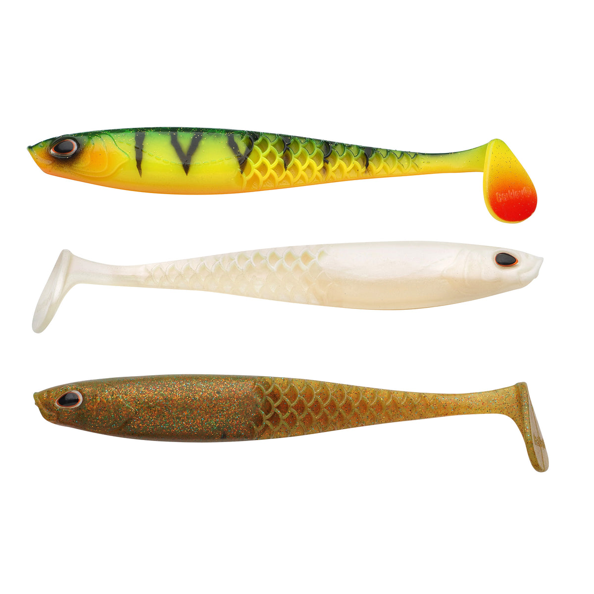 Berkley Cullshad Slim Dark Water Mix 15 cm jigi 3 kpl/pkt