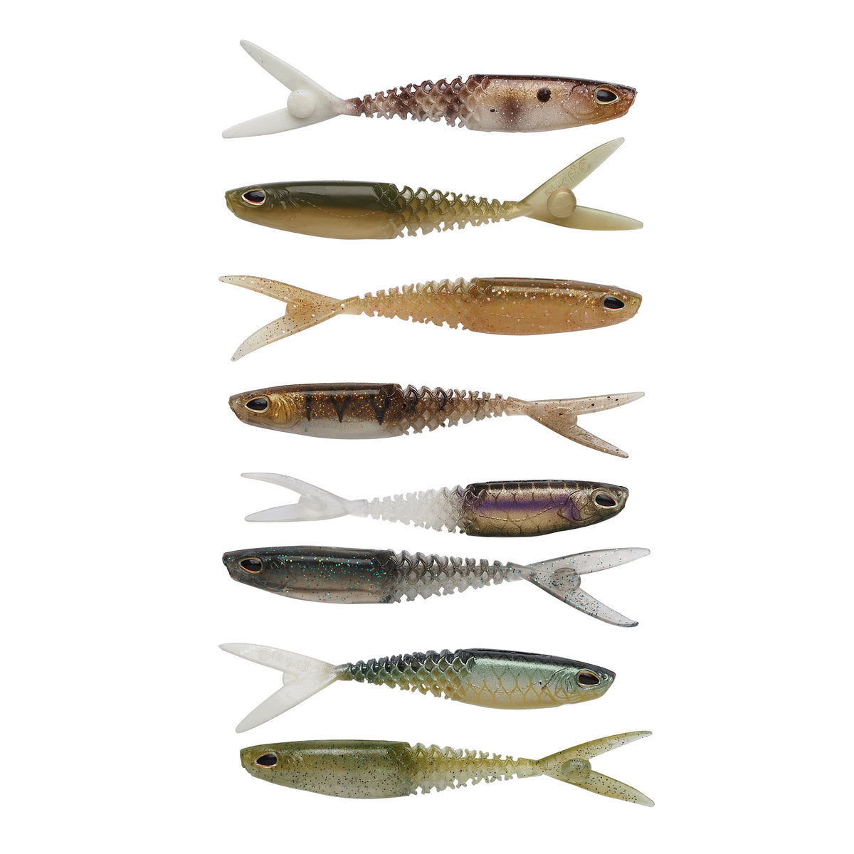 Berkley Cullminnow Clear Water Mix 7,5 cm jigi 8 kpl/pkt