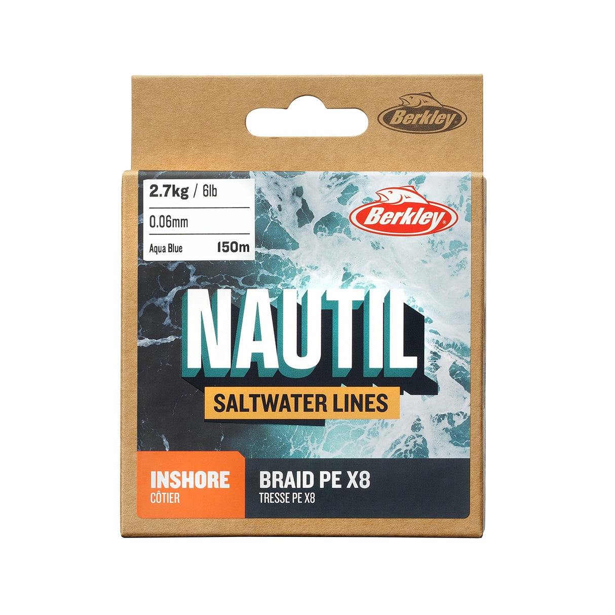 Berkley Nautil Braid X8 150 m kuitusiima
