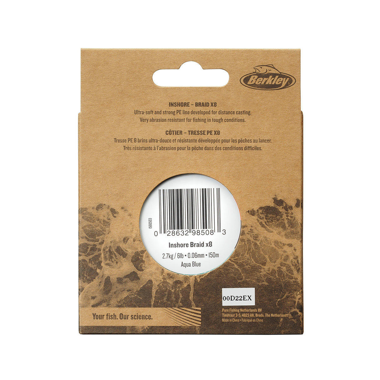 Berkley Nautil Braid X8 150 m kuitusiima