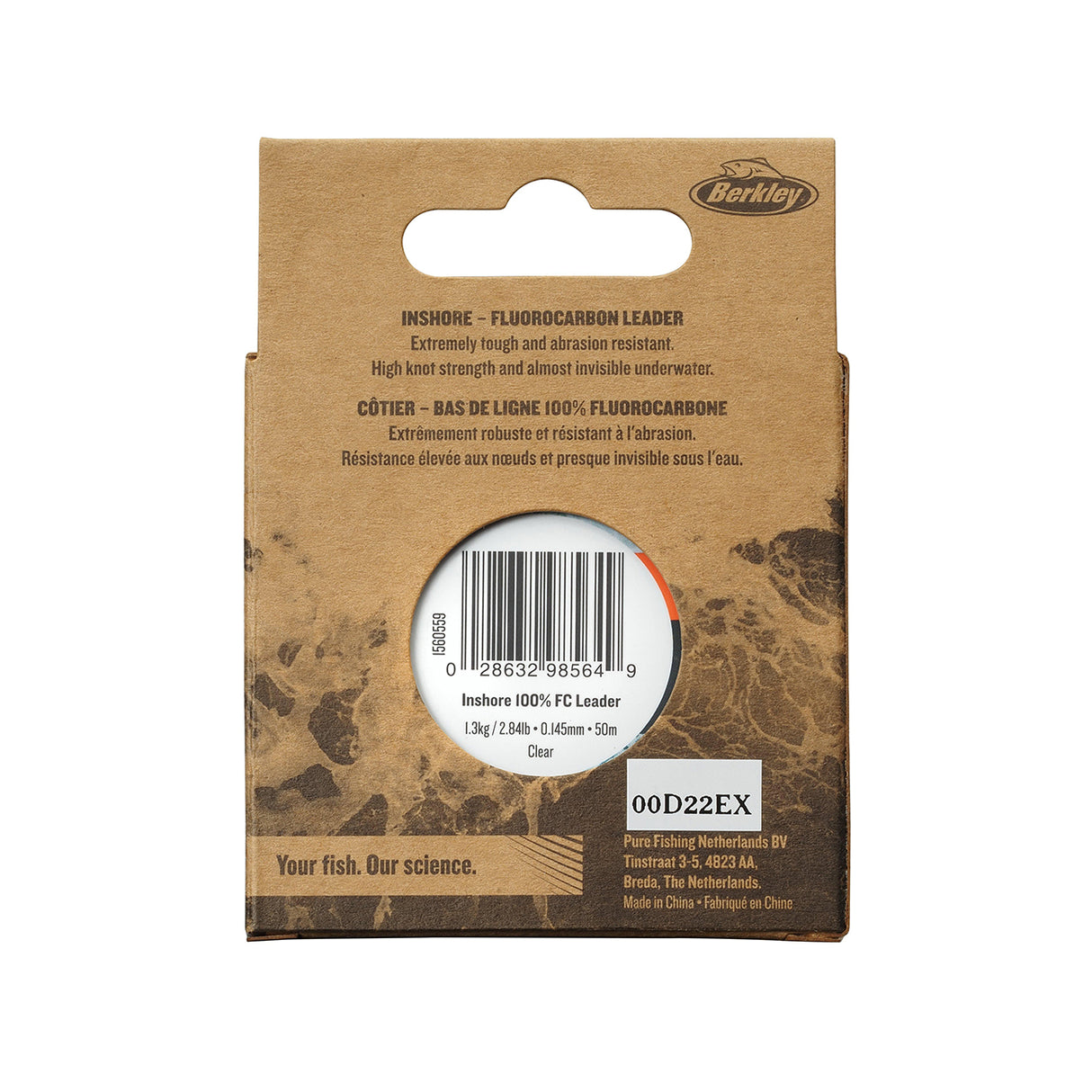 Berkley Nautil Fluorocarbon Leader 50 m