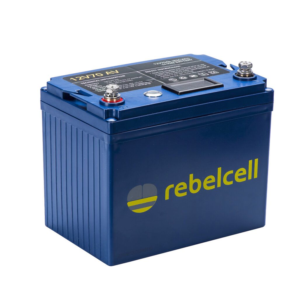 Rebelcell 12V 70 Ah litiumakku