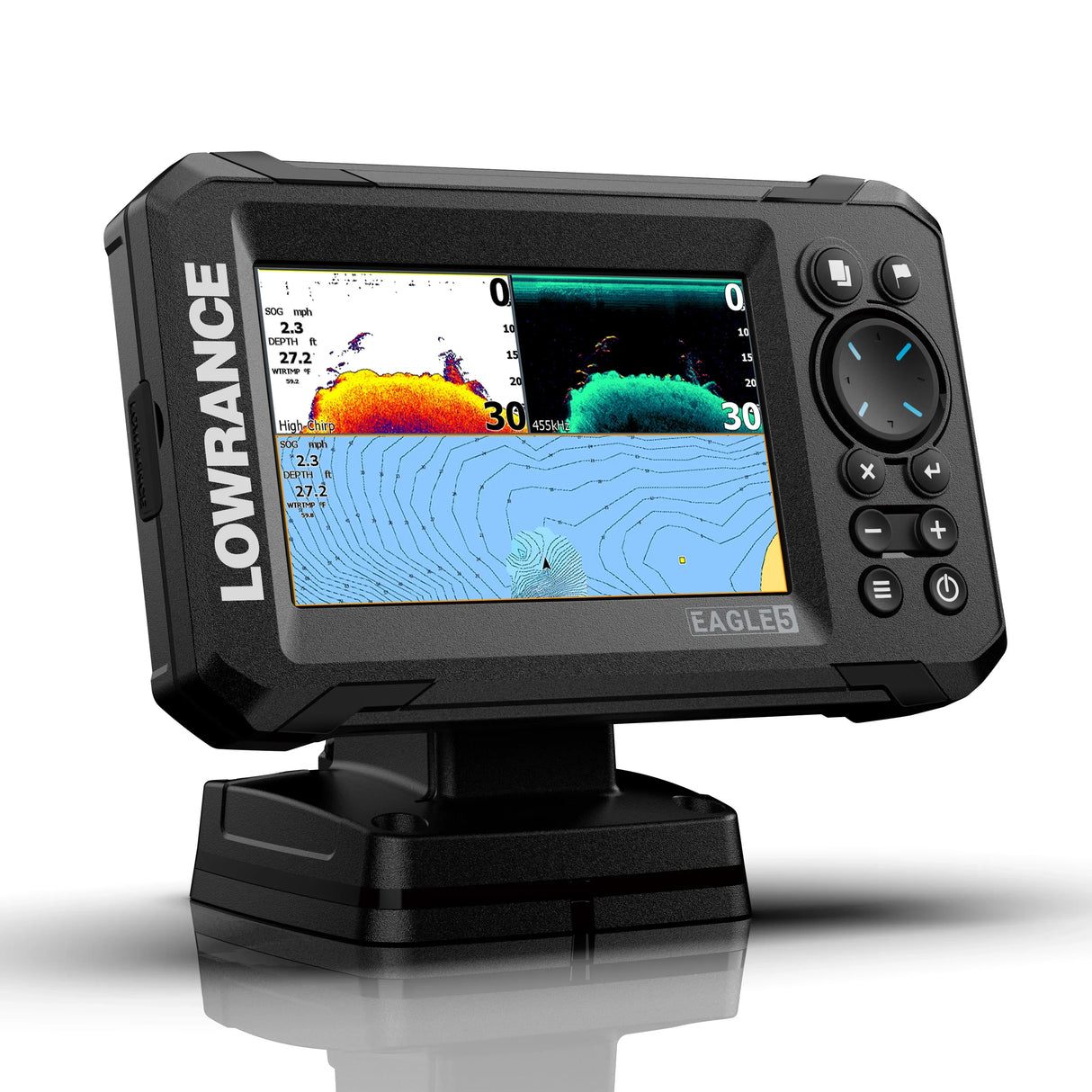 Lowrance Eagle 5 yhdistelmälaite + SplitShot HD anturi - Happy Angler