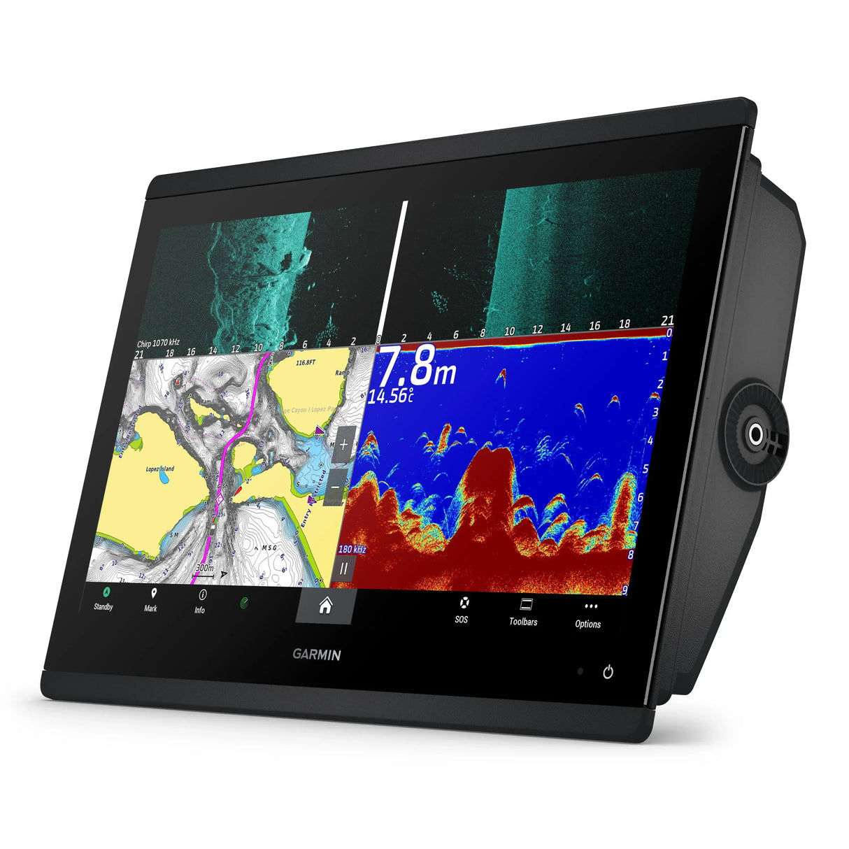 Garmin GPSMAP 1623xsv yhdistelmälaite - Happy Angler