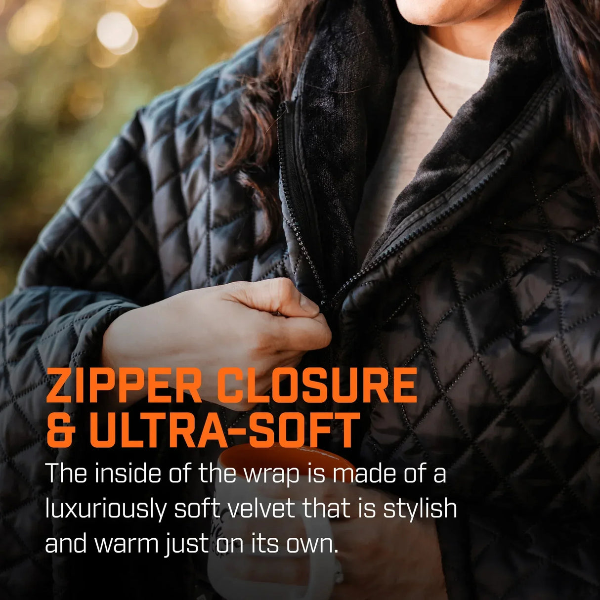 THAW Heated Wrap 2.0 lämmitettävä peite 10000 mAh akulla - Happy Angler