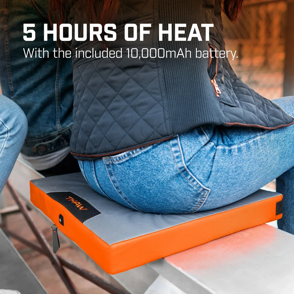 THAW Heated Seat Pad lämmitettävä istuinalusta ilman akkua - Happy Angler