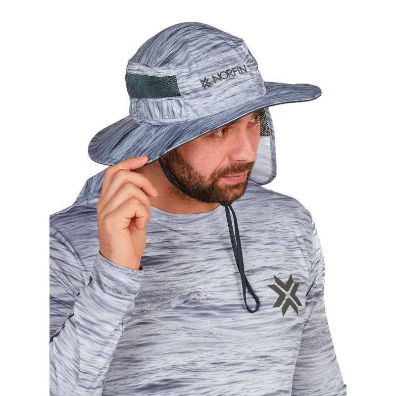 Norfin Sun Pro Shade Hat hellehattu - Happy Angler