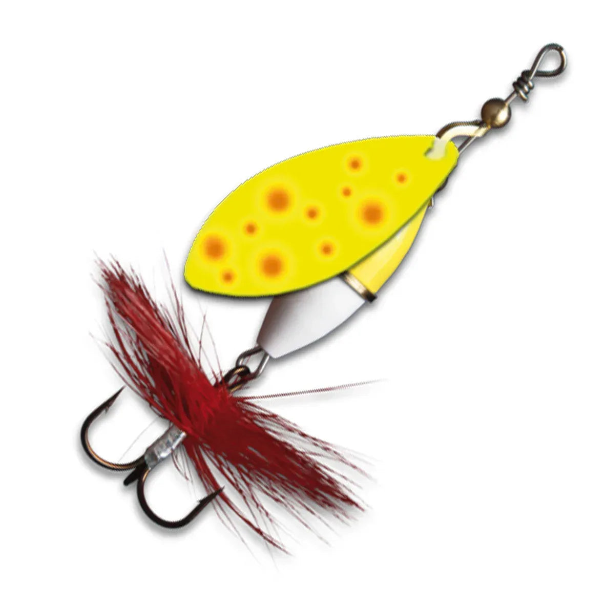 Myran Wipp Oranssi-Musta 10 g lippa - Happy Angler