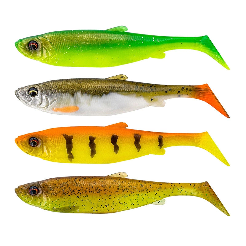 Savage Gear 3D Herring Shad 13 cm Dark Water Mix jigi 4 kpl/pkt