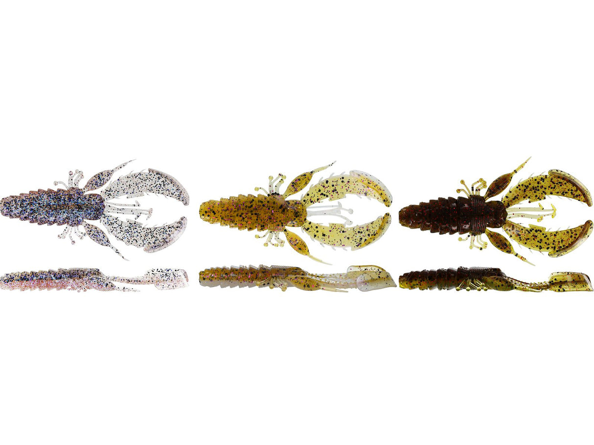 Westin CreCraw Creaturebait Clear Water Mix 6,5 cm jigi 6 kpl/pkt