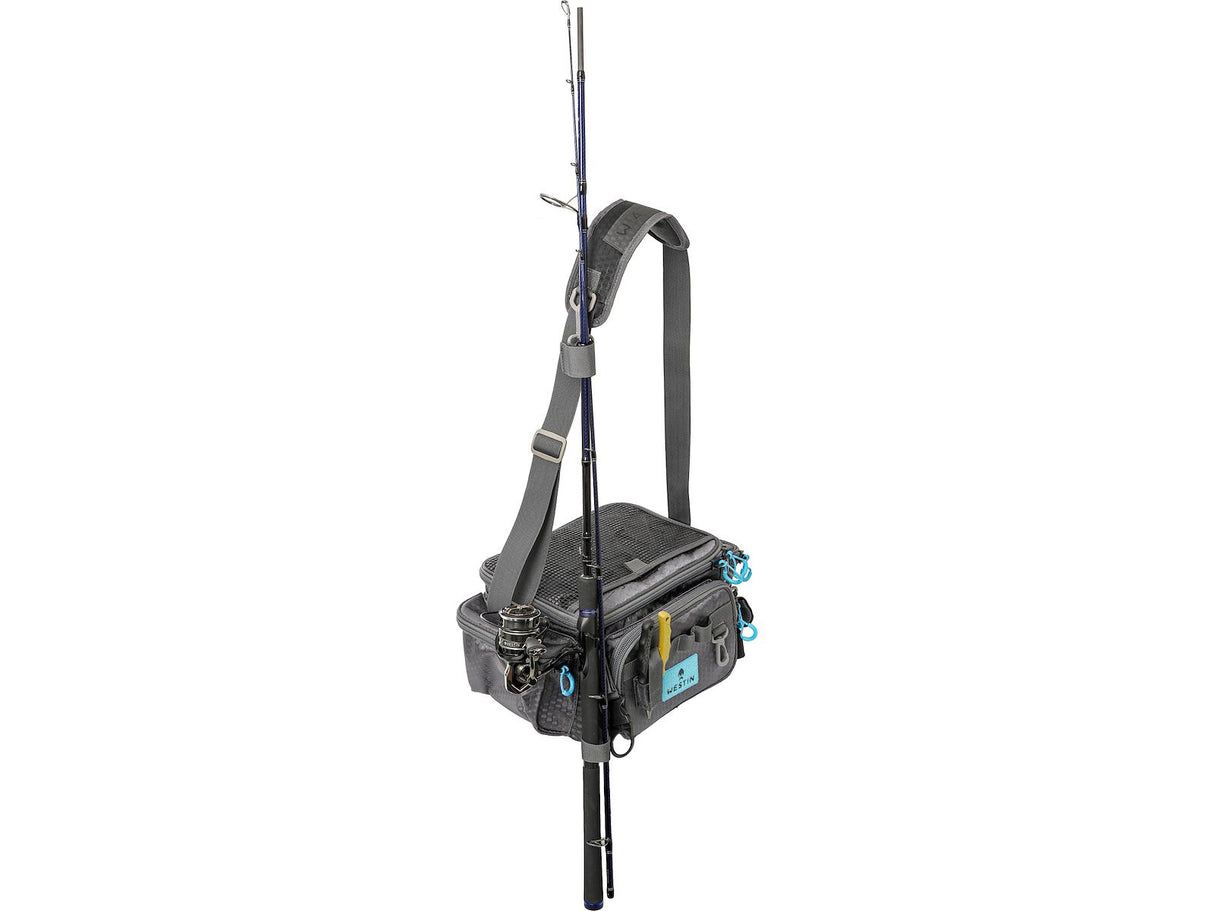 Westin W4 HD Lure Bag vieherasialaukku + 3 rasiaa