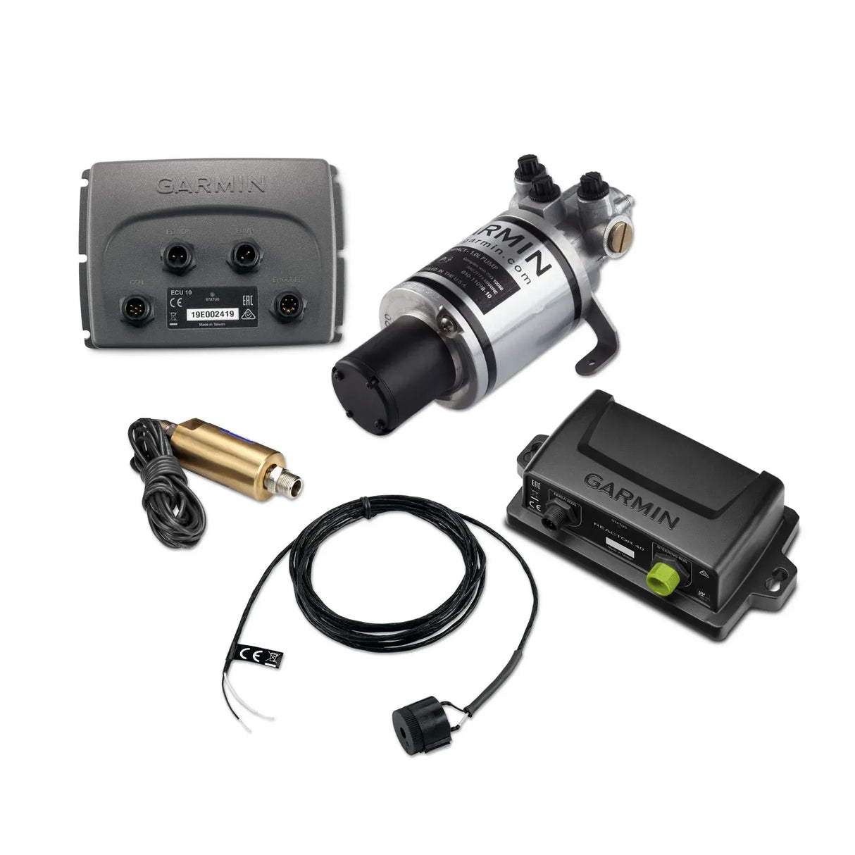 Garmin Compact Reactor 40 Hydraulic ShadowDrive autopilotti GHC 50 ohjausyksiköllä + pumppu - Happy Angler