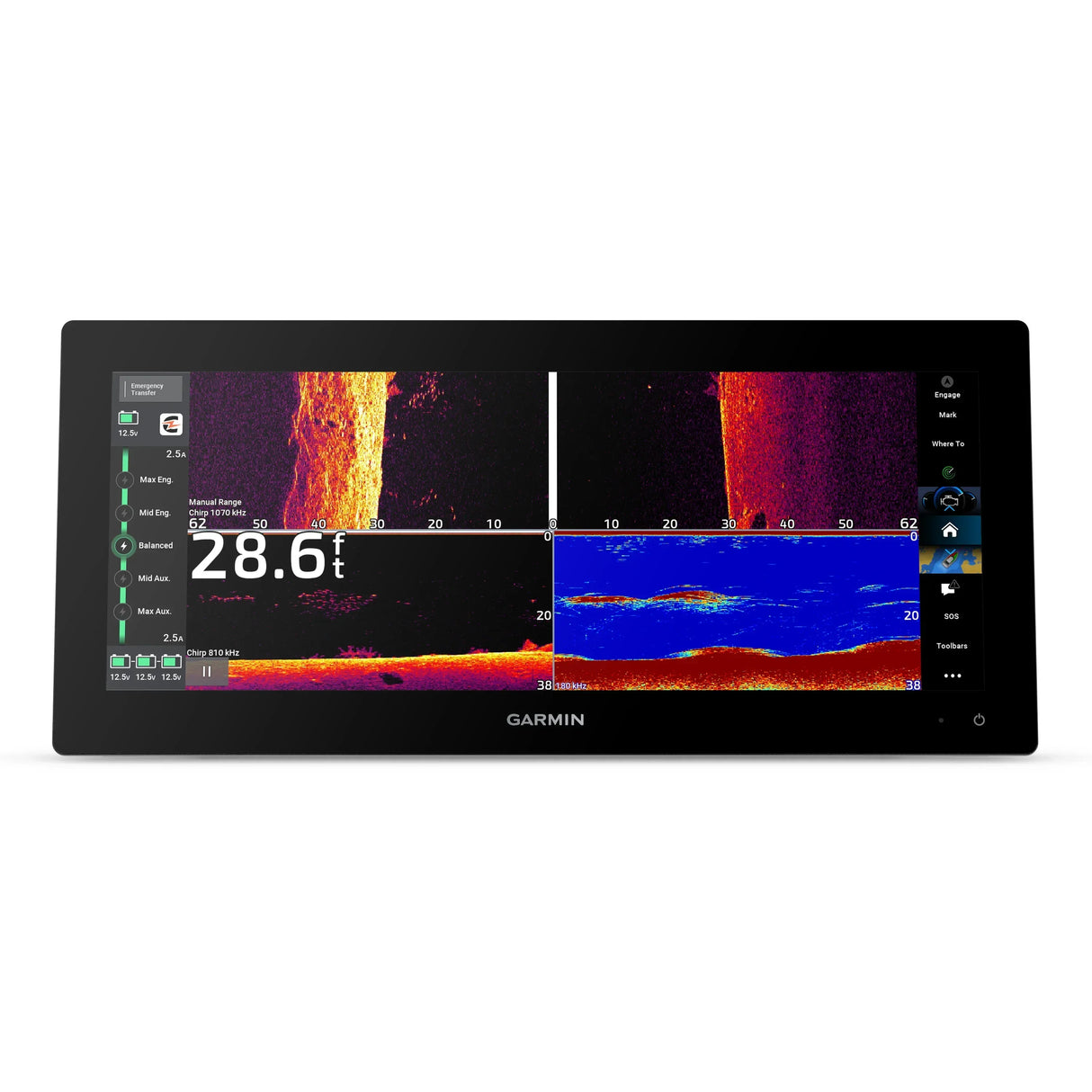 Garmin GPSMAP 1523xsv yhdistelmälaite - Happy Angler