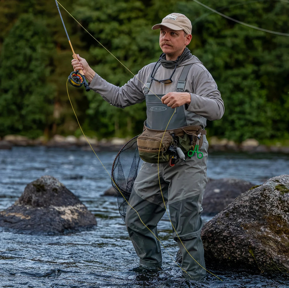 Vision Koski Grey kahluuhousut