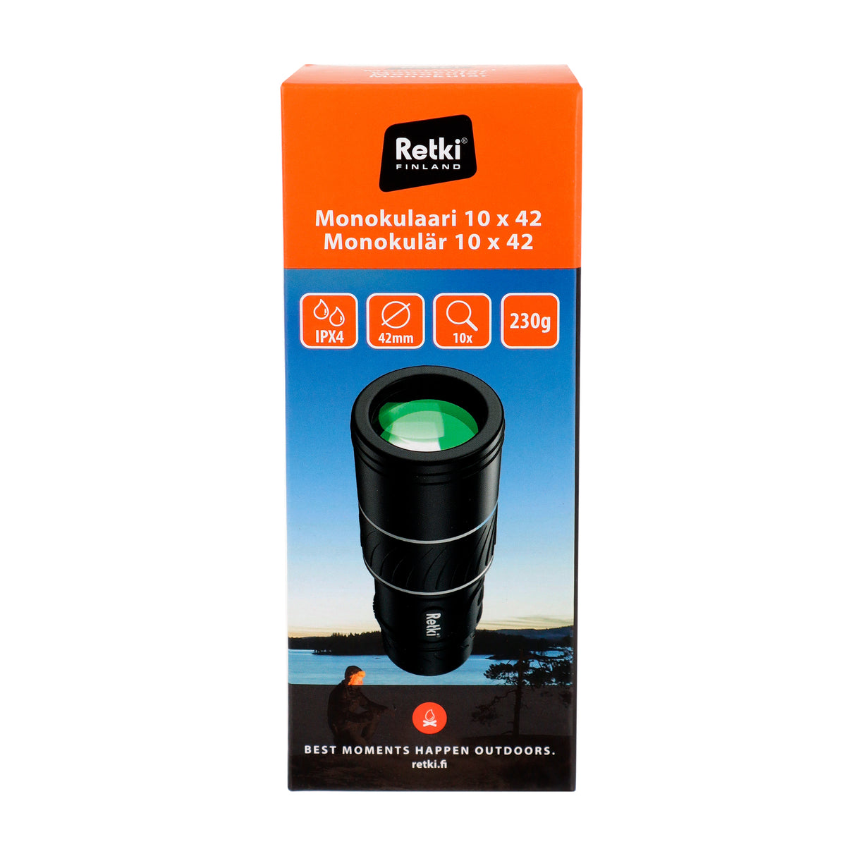 Retki 10x42 monokulaari