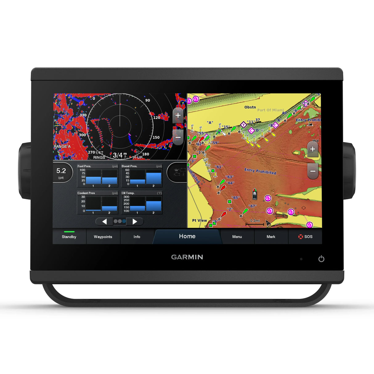 Garmin GPSMAP 923xsv yhdistelmälaite - Happy Angler
