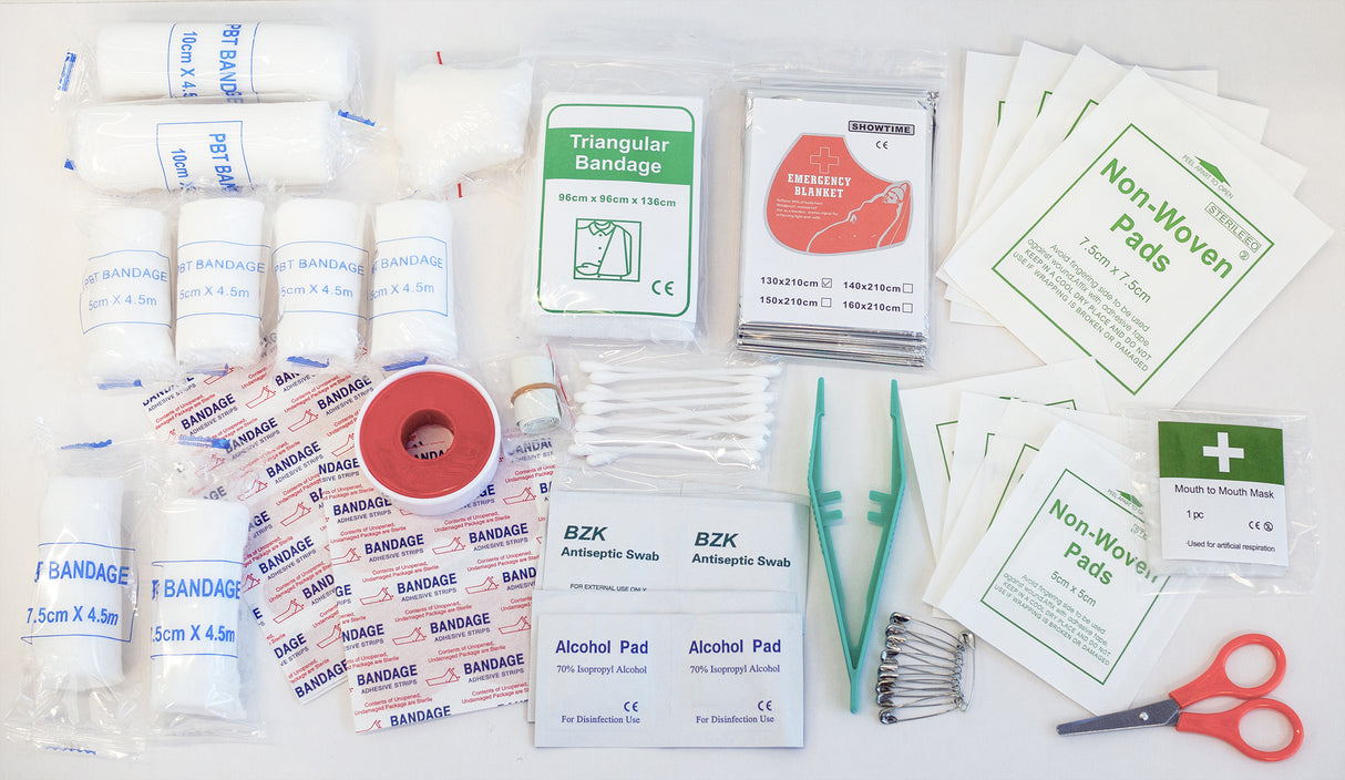 Retki ensiapulaukku 65-osainen