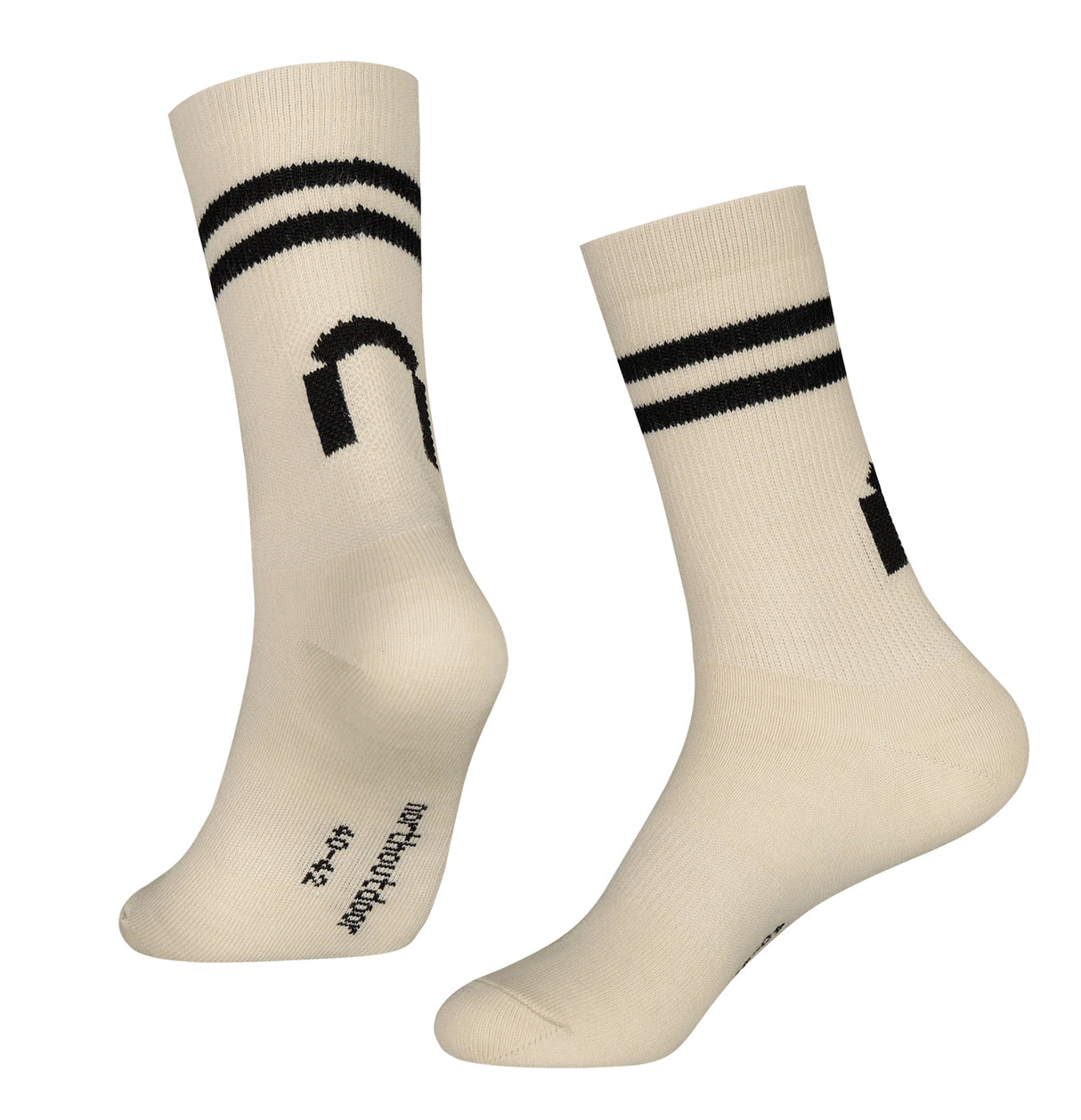 North Outdoor All Day Stripe merinotennissukat