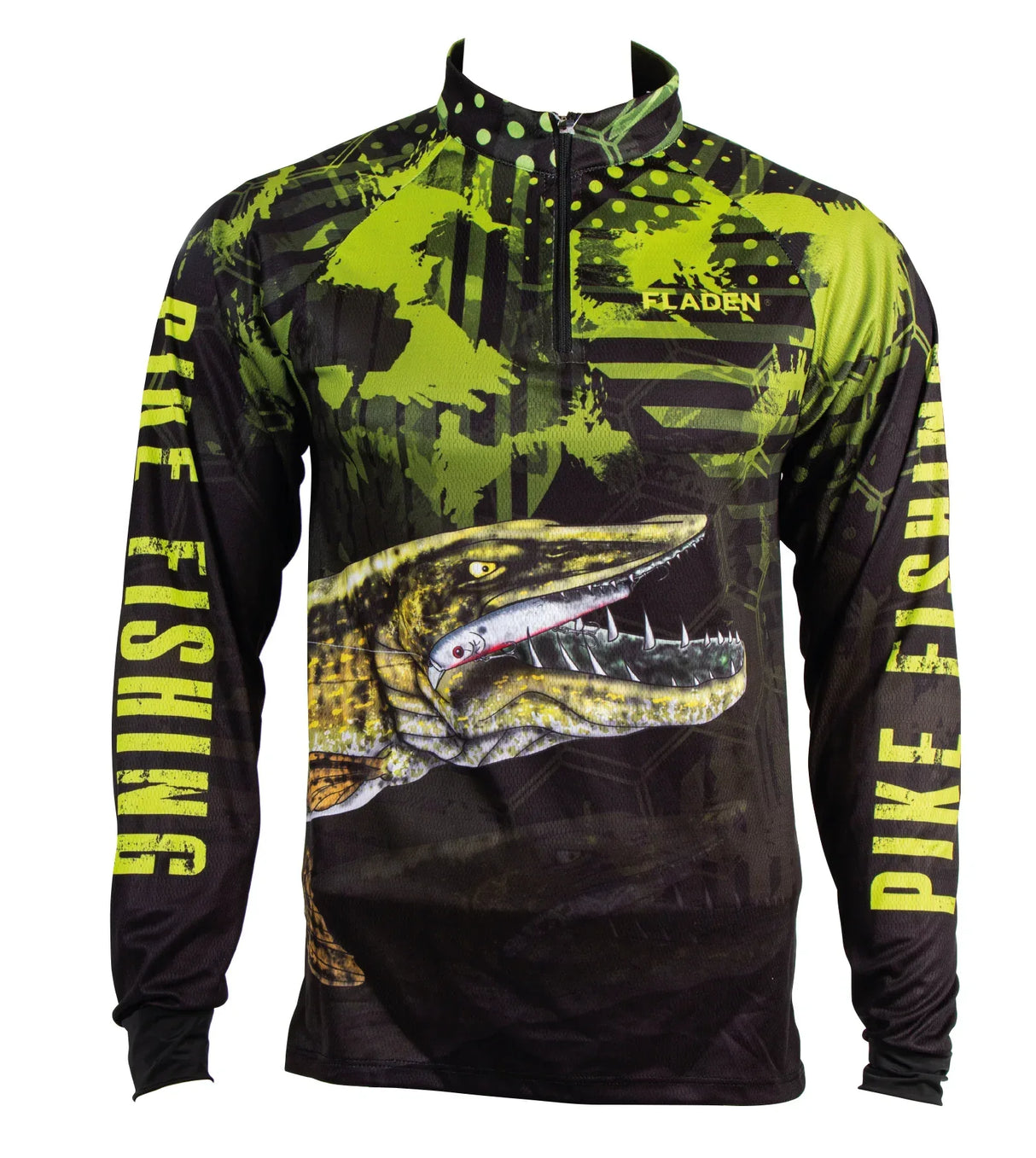 Fladen kalastuspaita Greedy Pike - Happy Angler