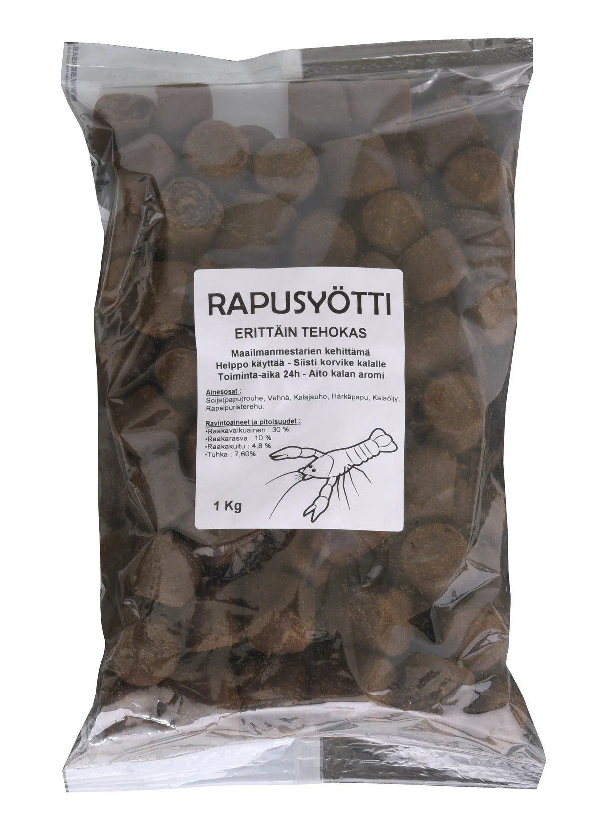 Sensas Crayfish Pellets rapusyötti 1 kg - Happy Angler