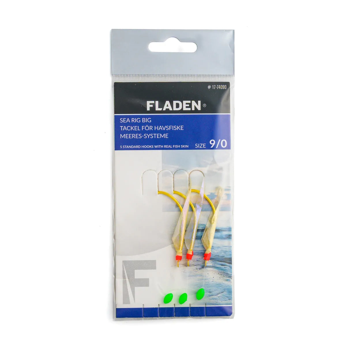 Fladen Sea Rig Big Real Fish Skin 9/0