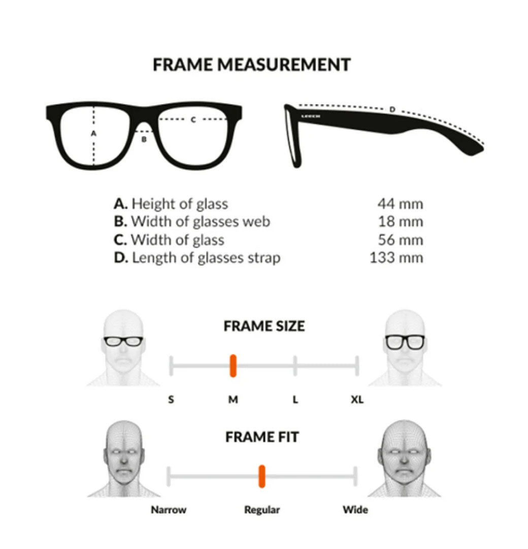 Leech ATW6 Black aurinkolasit