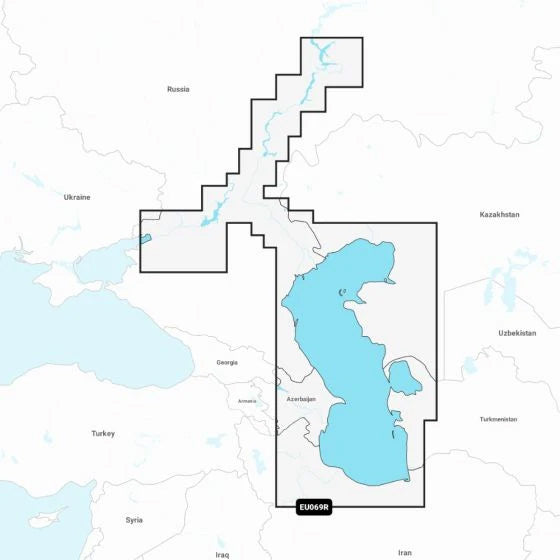 Garmin Navionics+ NSEU069R Kaspianmeri ja Ala-Volga karttakortti