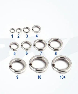 BKK Split Ring 51 uistinrengas - Happy Angler