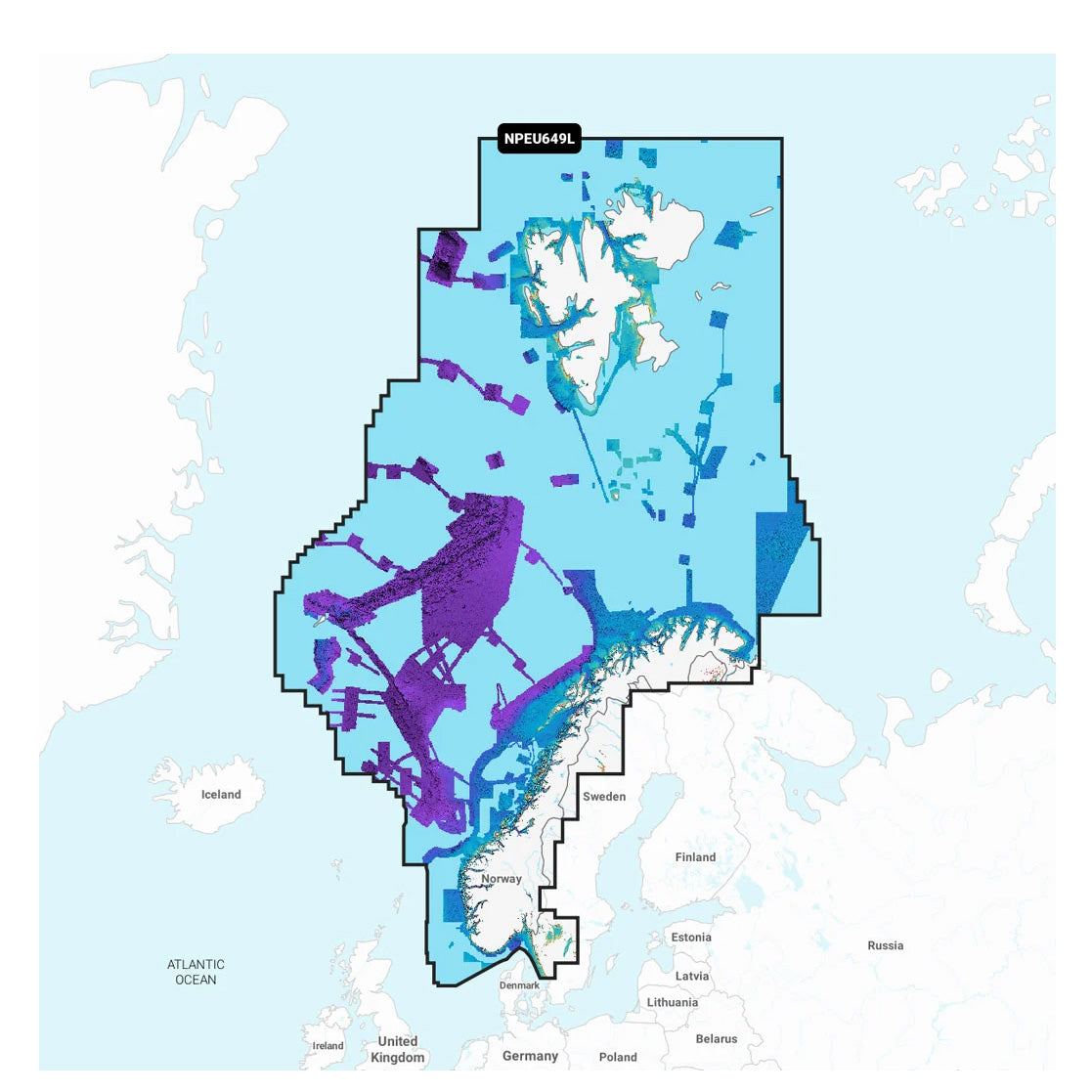 Navionics Platinum+ NPEU649L Norja karttakortti