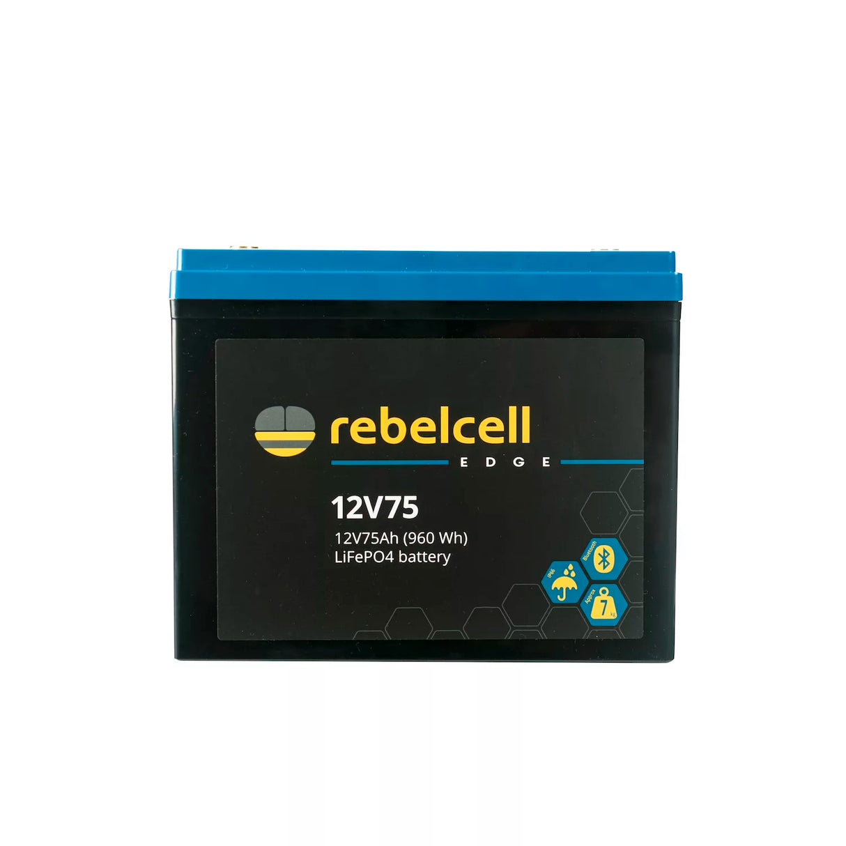 Rebelcell Edge 12V 75 Ah Bluetooth LiFePO4 akku