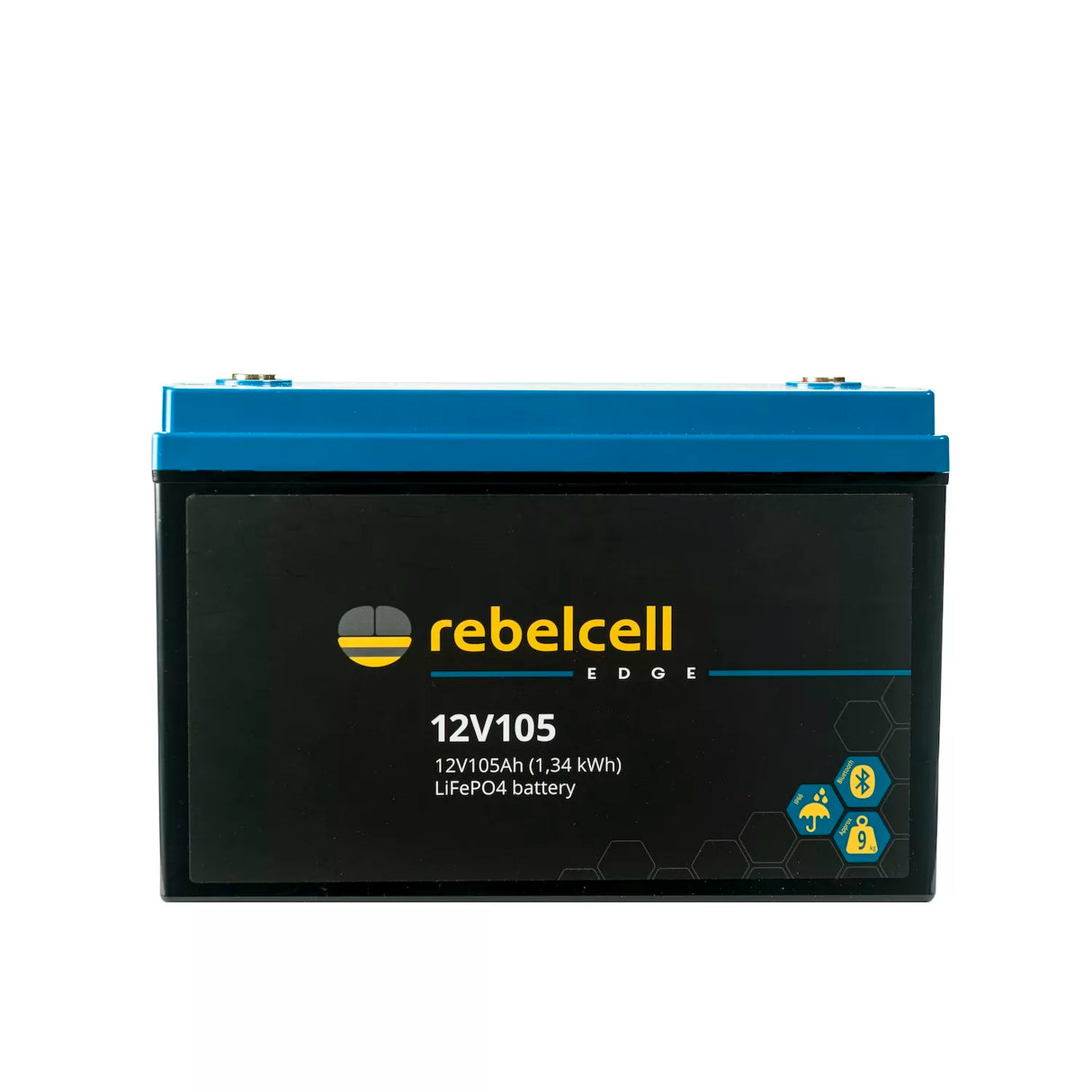 Rebelcell Edge 12V 105 Ah Bluetooth LiFePO4 akku