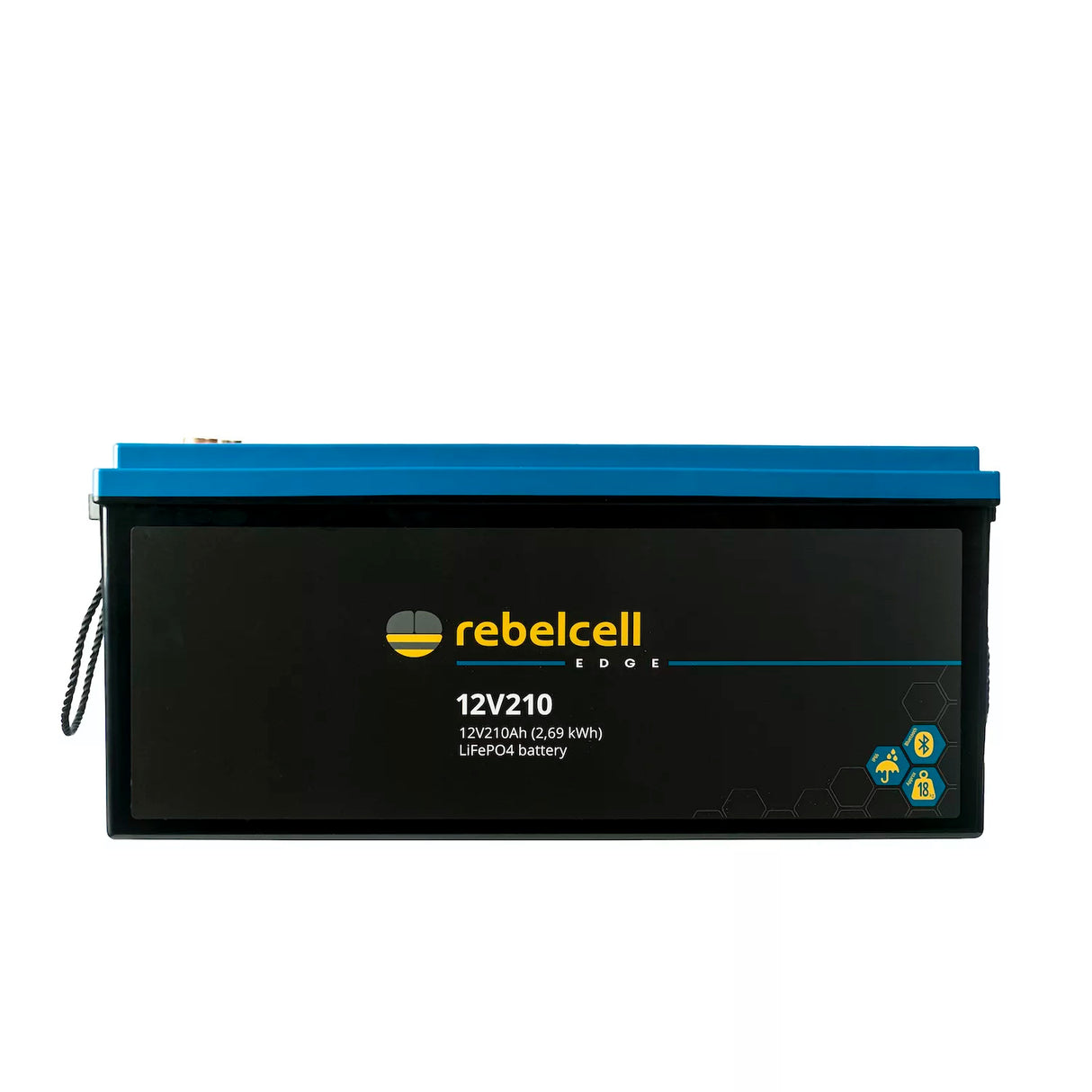 Rebelcell Edge 12V 210 Ah Bluetooth LiFePO4 akku