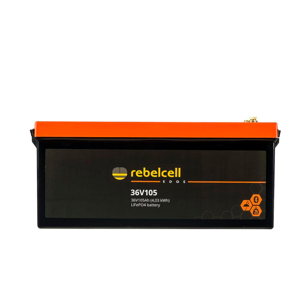 Rebelcell Edge 36V 105 Ah Bluetooth LiFePO4 akku