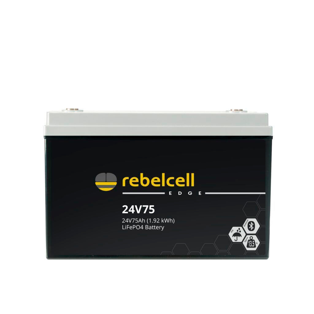 Rebelcell Edge 24V 75 Ah Bluetooth LiFePO4 akku