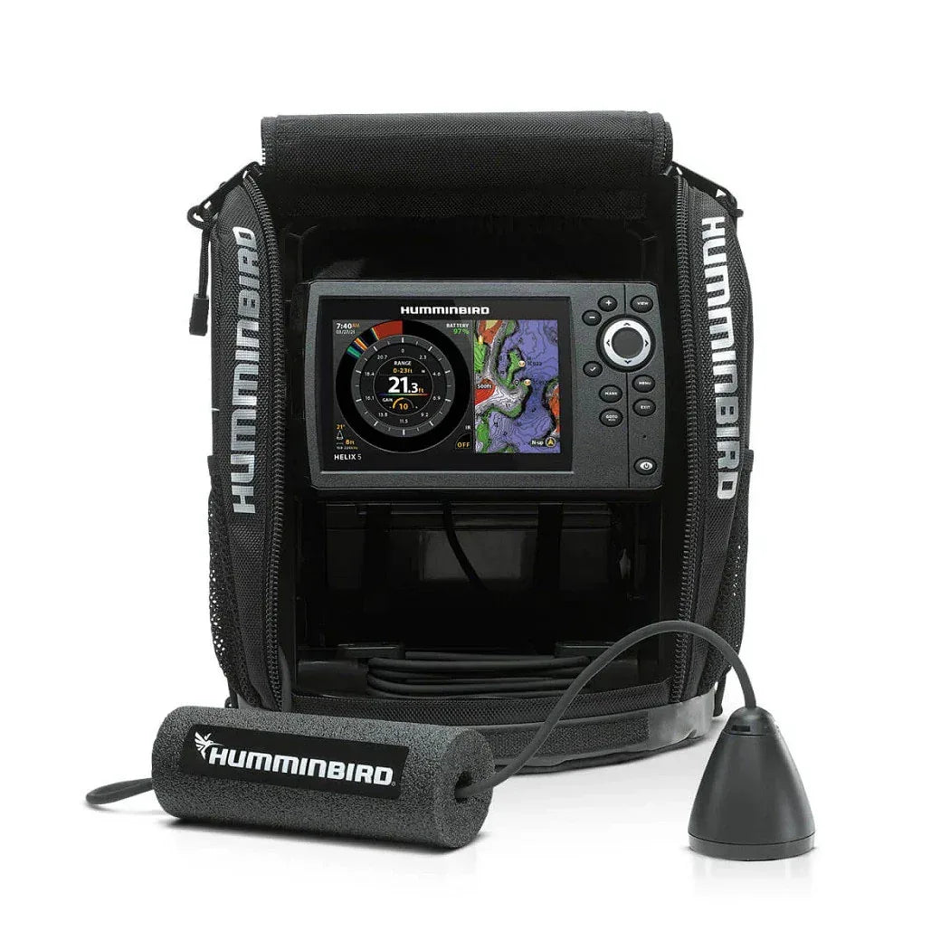Humminbird Helix ICE 5 Chirp GPS G3 Icepack kannettava yhdistelmälaite - Happy Angler