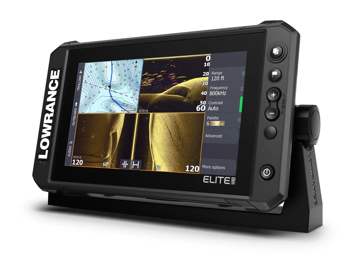 Lowrance Elite FS 9" yhdistelmälaite Active Imaging 3-in-1 anturilla - Happy Angler