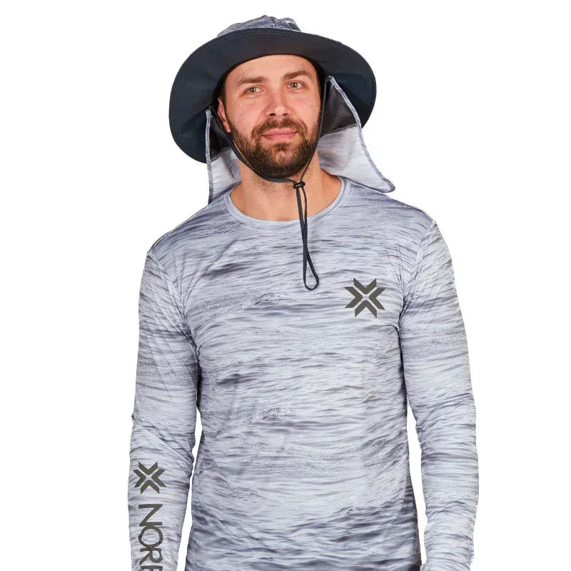 Norfin Sun Pro Shade Hat hellehattu - Happy Angler