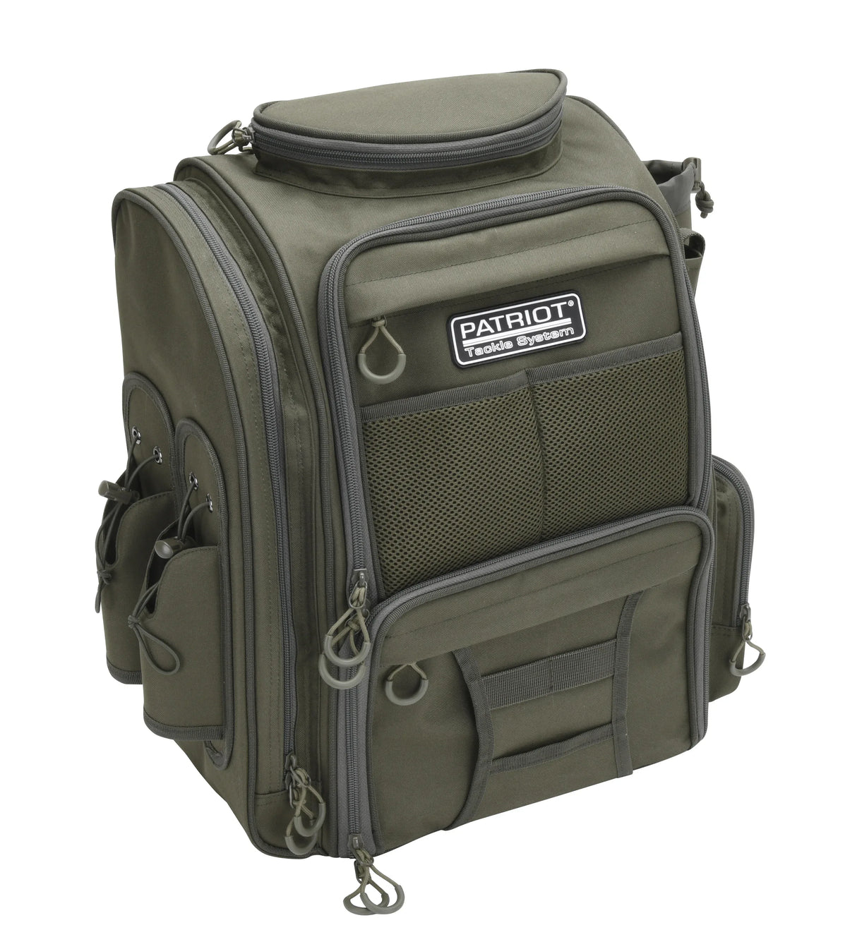 Patriot Tackle System kalastusreppu + 4 rasiaa - Happy Angler