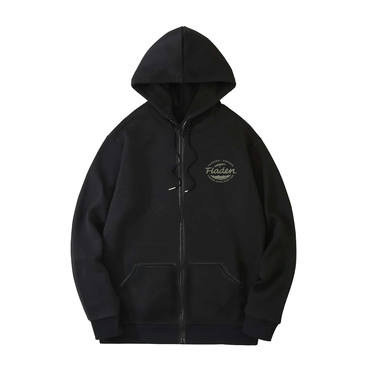 Fladen Black Pike vetoketjullinen huppari - Happy Angler