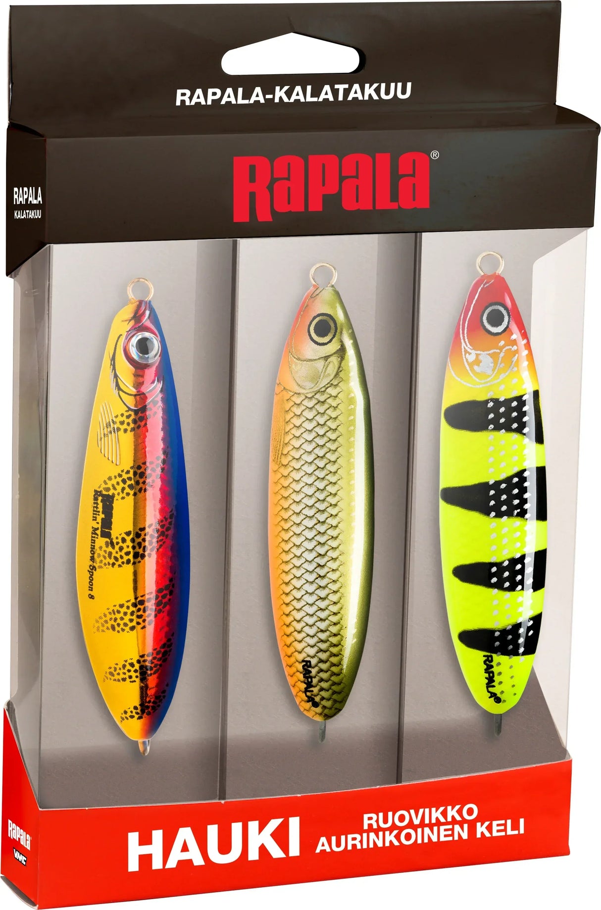 Rapala Kalatakuu Hauki ruovikko aurinkoinen viehelajitelma - Happy Angler