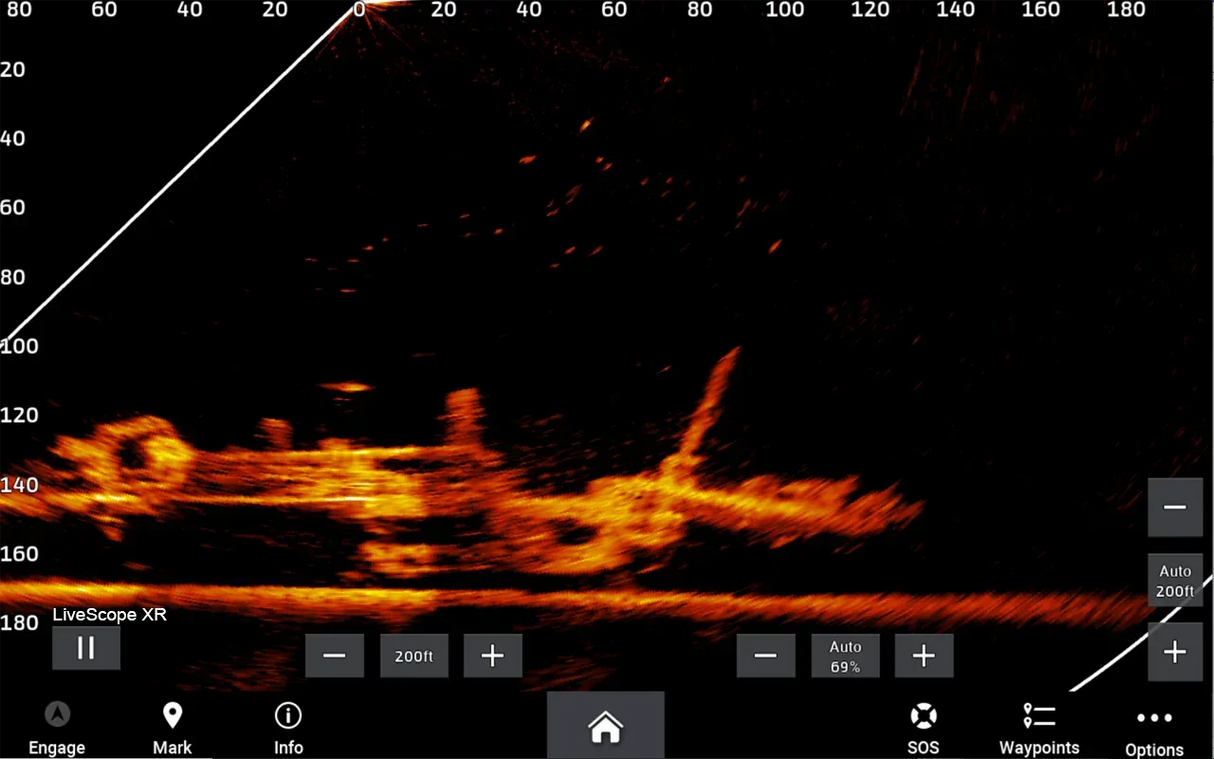 Garmin Panoptix LiveScope XR System LVS62 + GLS10 - Happy Angler