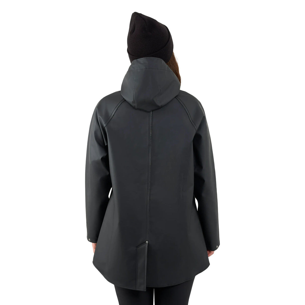 Grundens 1926 Regnkläder Coat Black naisten sadetakki - Happy Angler