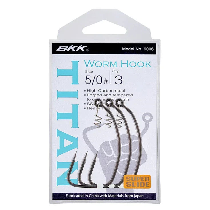 BKK Titan Worm Hook koukku - Happy Angler