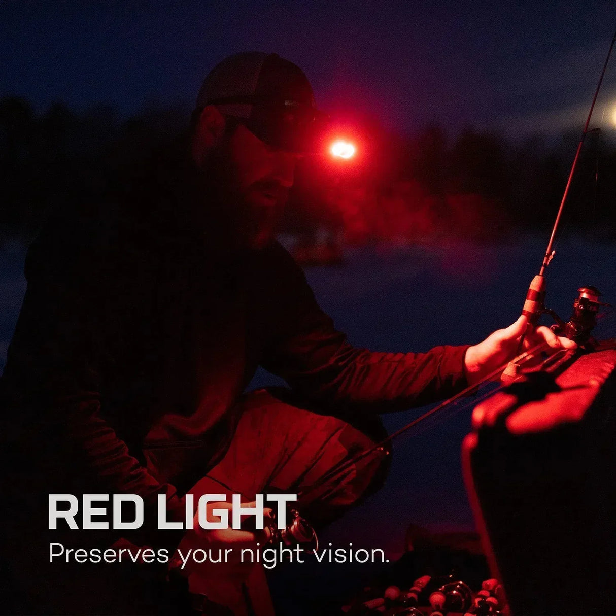 NEBO Mycro 500+ ladattava otsalamppu 500 lm - Happy Angler