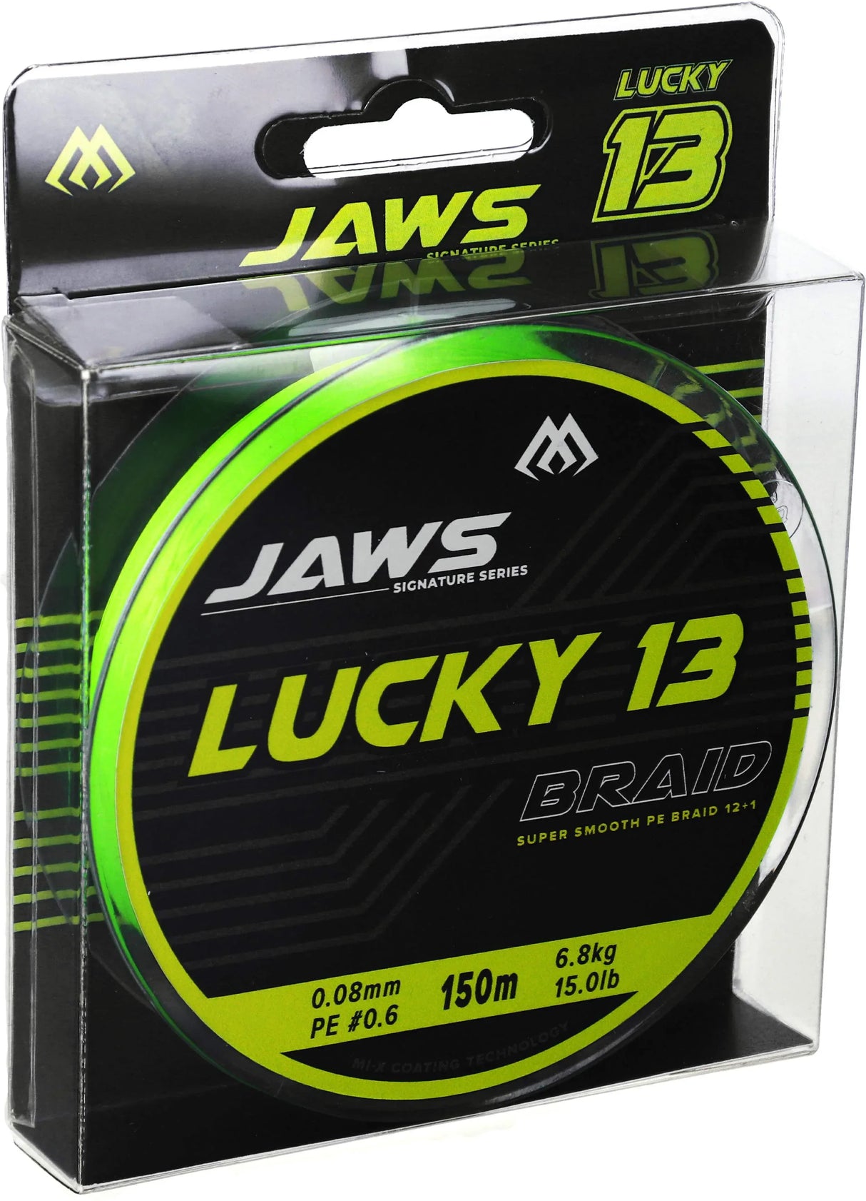 Mikado Jaws Lucky 13 150 m kuitusiima - Happy Angler