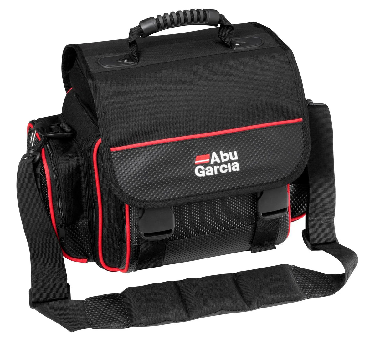 Abu Garcia vieherasialaukku + 4 rasiaa - Happy Angler