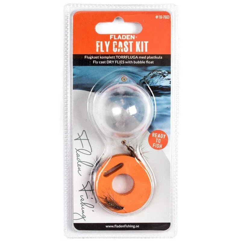 Fladen Fly Cast Kit Dry Flies heittoperhosetti - Happy Angler