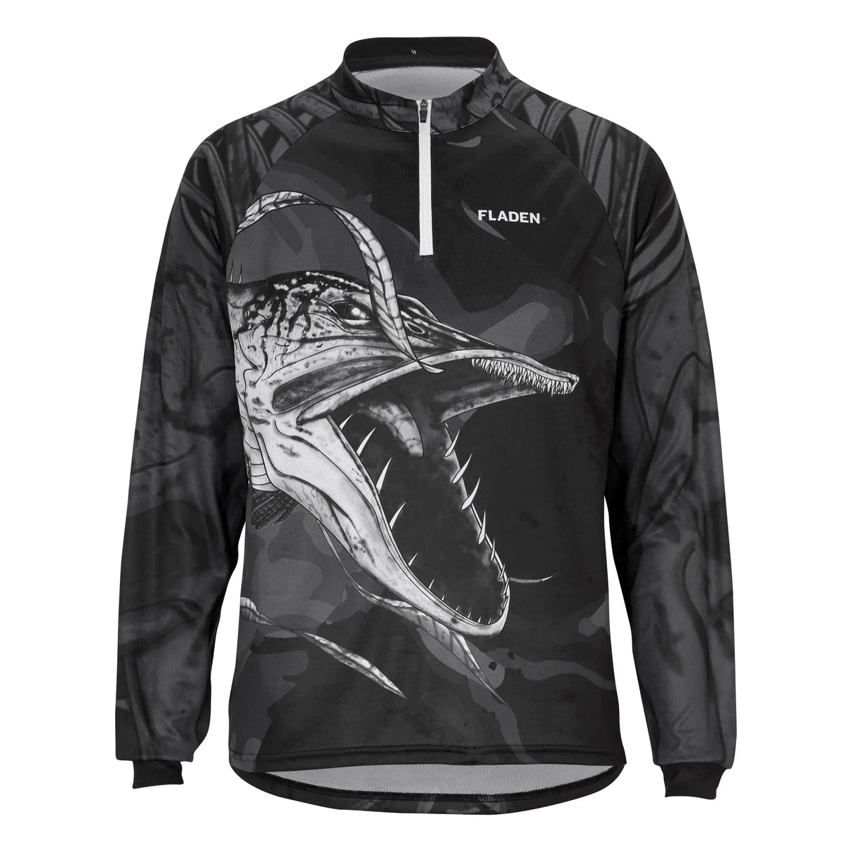 Fladen Angry Skeleton kalastuspaita - Happy Angler