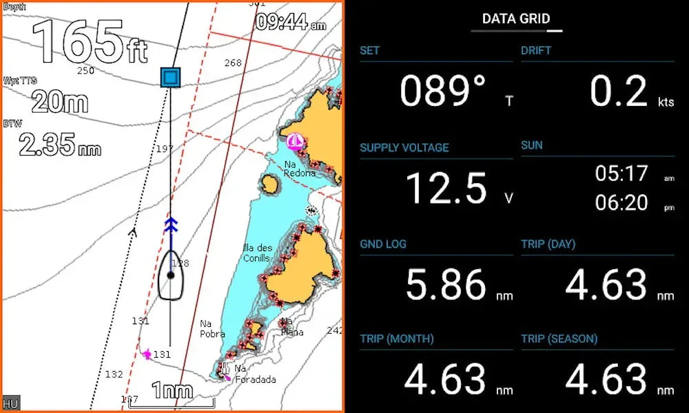 Raymarine Element 12 S yhdistelmälaite ilman anturia + Pohjois-Euroopan kartta - Happy Angler